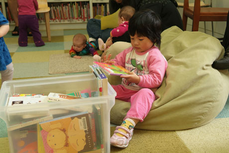 Early Reader at Sunset