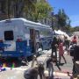 Green Bookmobile at Haight Street Fair