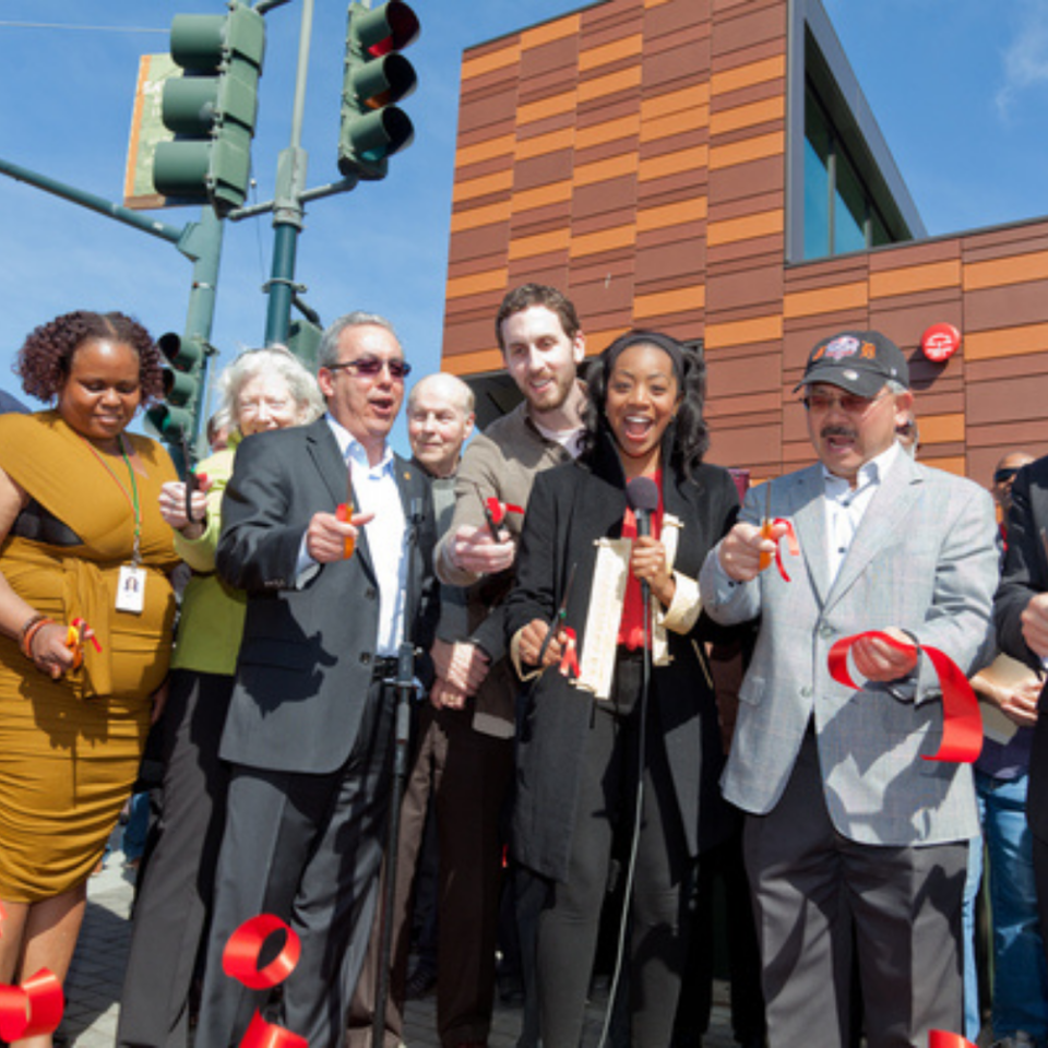 Mayor Edwin Lee at the Bayview Branch Opening